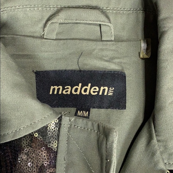 Sequined army jacket - Picture 2 of 4